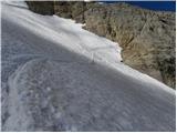 Lago di Fedaia - Punta Penia (Marmolada)